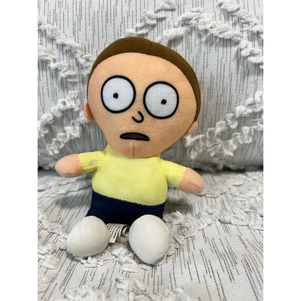 Rick and Morty Plush Morty Rare 2017 Toy Factory Stuffed Animal